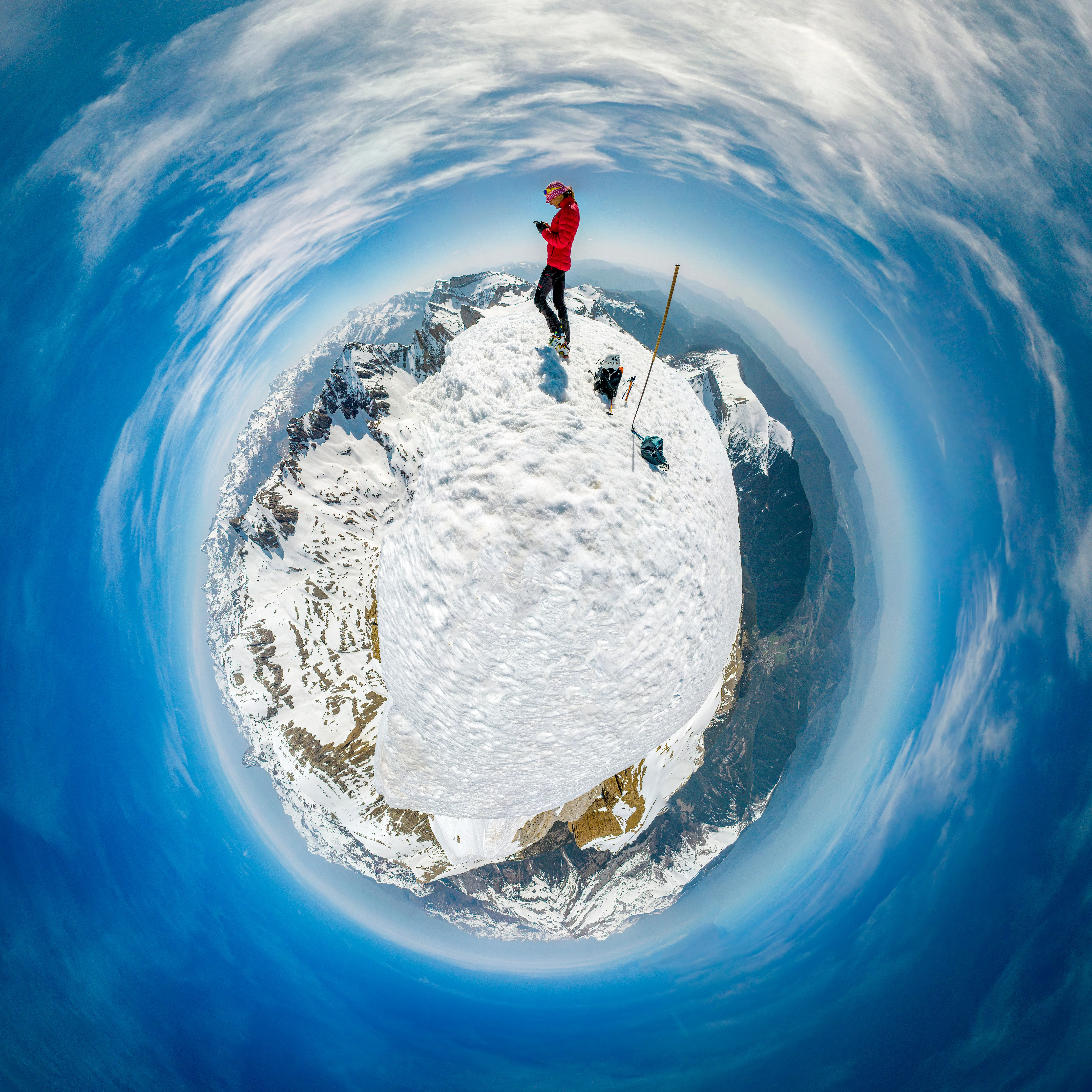 Vista grande de Planeta Collarada