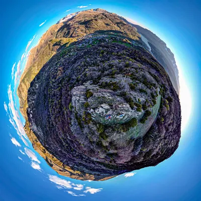 Mini planeta Planeta Peña Medio