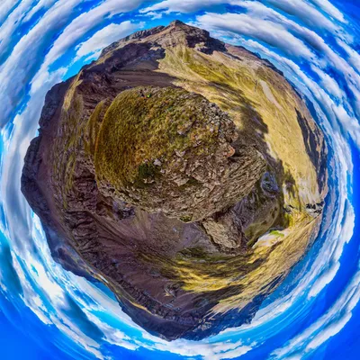 Mini planeta Planeta Punta Arbenuso