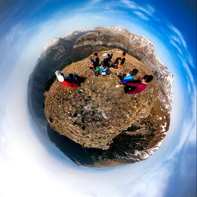 Mini planeta Planeta Punta de la Cuta