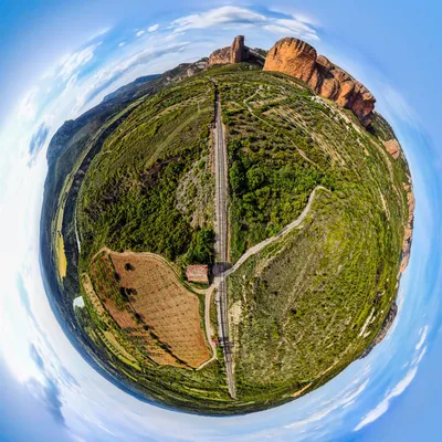 Mini planeta Planeta Riglos