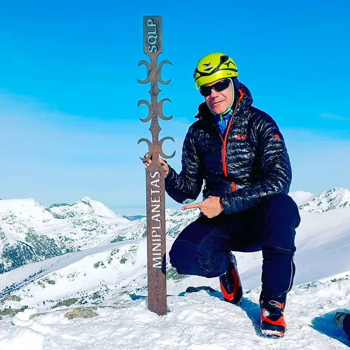 Alberto durante una sesión de captura
