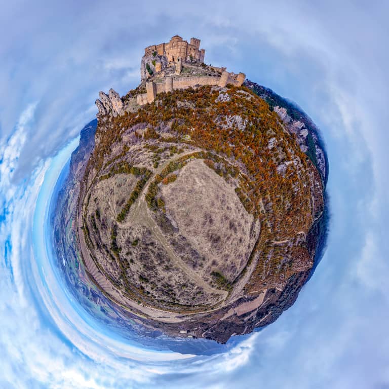 Mini planeta Planeta Castillo Loarre