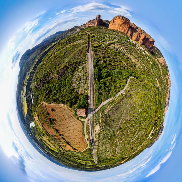 Mini planeta Planeta Riglos